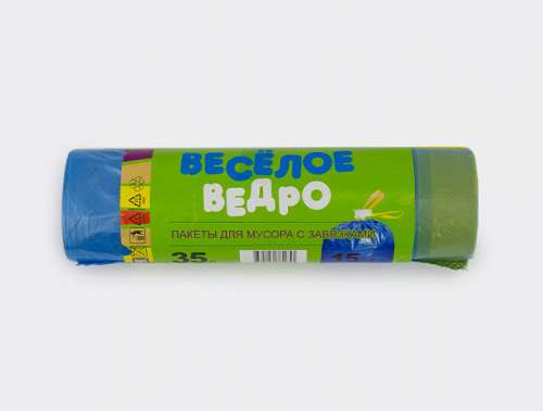 Мешки для мусора с завязками